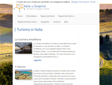Tablet Screenshot of italiadascoprire.net